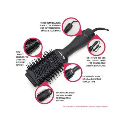 Alan Truman The Blow Brush - Black 1's - Multi-Stylers