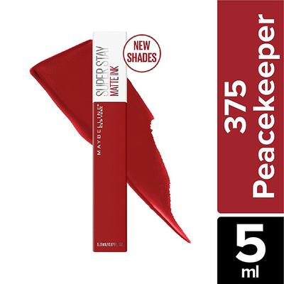 Maybelline Super Stay Matte Ink Brooklyn Blush - Peacekeeper, Liquid Lipstick, Matte Lipstick 5 gm - Lipsticks