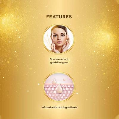 Pond's Golden Radiance Facial Kit, Just 6 Easy Steps 80 gm - Facial Kits