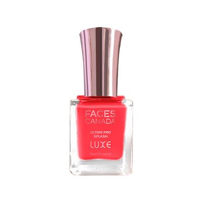 Faces Canada Ultime Pro Splash Luxe Nail Enamel - Coral Candy (L53) 12 ml - Nail Polish