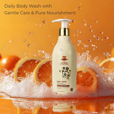 Dr.Willmar Schwabe B&T Nourish Collection Body Wash For All Skin Type 325 ml - Personal Care (Ayush)