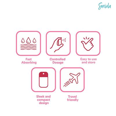 Saniola Hand Sani Wild Berries 38 ml - Hand Sanitizer