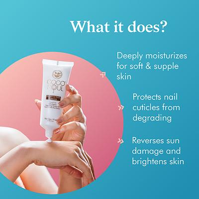 Coco Soul Hand Cream -With Coconut & Ayurveda- Paraben & Mineral Oil Free 75ml - Hand Creams