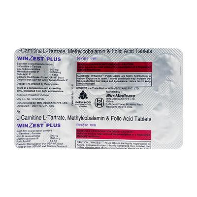 WINZEST PLUS Tablet 10's - Supplements-Vam