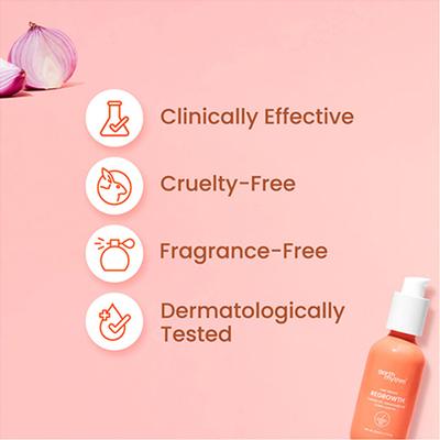 Earth Rhythm Onion, Curry Leaf & Tamanu Oil Hair Serum 10 gm - Hair Serums