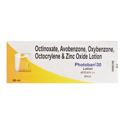 Photoban 30 Lotion 60ml - Sunscreen Preparations-Emo