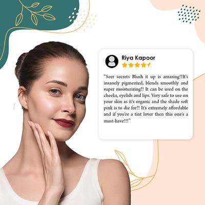 Seer Secrets Blush It Up 15 gm - Lip Stains & Tints