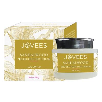 Jovees Sandalwood Protection Day Cream (spf-20) 50gm - Face Creams