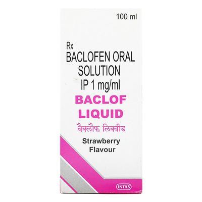 Baclof Liquid Strawberry Flavour 100ml - Muscle Cramps/Spasticity-Mus