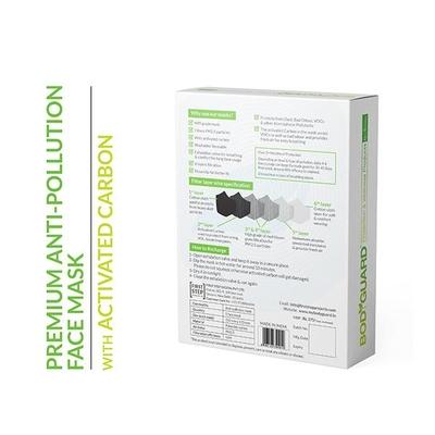BodyGuard Reusable Anti Pollution Face Mask with Activated Carbon - (Large) - Face Mask