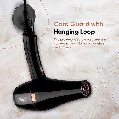 Vega Pro-Xpert 2200W Professional Hair Dryer With 2 Speed/3 Heat Settings, Diffuser & 2 Nozzles, (Vhdp-03) - Hair Dryers