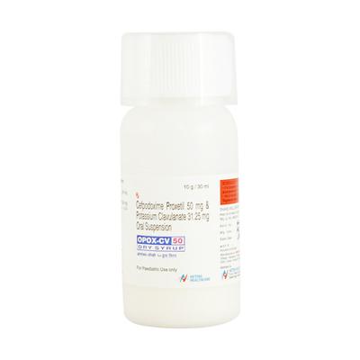 Opox CV 50mg Dry Syrup 30ml - Bacterial Infections-Cep
