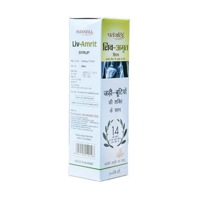 Patanjali Liv Amrit Syrup 200 ml - Speciality Medicines