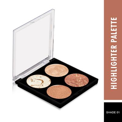 Swiss Beauty Angela 4in1 Highlighter - (Shade-1) 10 gm - Highlighters & Illuminators