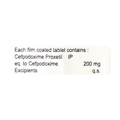 CEBEST 200 Tablet 10's - Bacterial Infections-Cep