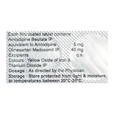 OLCURE AM 40 Tablet 15's - Hypertension-Ang