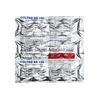 COLTRO AS 150 Capsule 15's - High Cholesterol-Dys