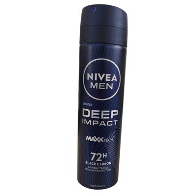 Nivea Men Deep Impact Deodorant - Maxxtech 150 ml - Men Deodorants/Roll-Ons