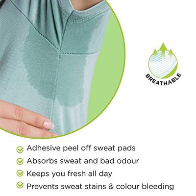 Pee Safe Disposable Underarm Sweat Pads (Folded) 7 Pairs 1's - Intimate Care