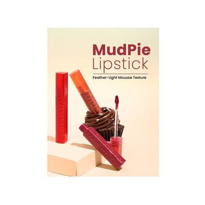 Swiss Beauty Mudpie Lipstick-Burnt Berry 3 gm - Lipsticks