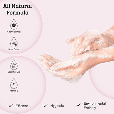 The Love Co. Japanese Cherry Blossom Hand Soap - For Moisturized Hands - Gentle Cleanser for Soft Hands - Liquid Hand Soap Suitable for Sensitive Skin 250 ml - Hand Wash & Soaps