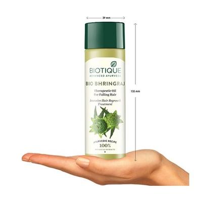 Biotique Bhringraj Anti Hair Fall Therapeutic Hair Oil 120ml - Hair Oils