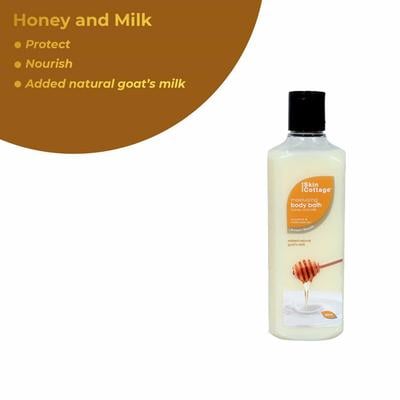 Skin Cottage Moist Body Bath (Honey Milk) 400 ml - Shower Gels & Body Wash
