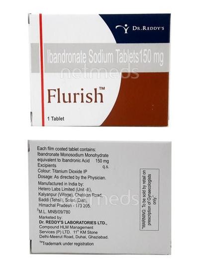 Flurish 150mg Tablet 1's - Osteoporosis-Age