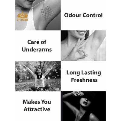 St. John Cobra True Man Body Spray 100 ml + Cobra Music Body Spray 100 ml - Men Deodorants/Roll-Ons