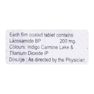 LACOBRIS 200 Tablet 10's - Epilepsy/Convulsion-Ant