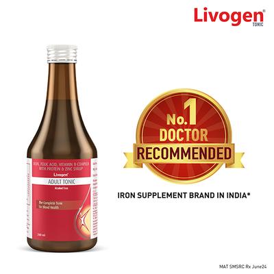 LIVOGEN ADULT Tonic 200ml - Supplements-Vam