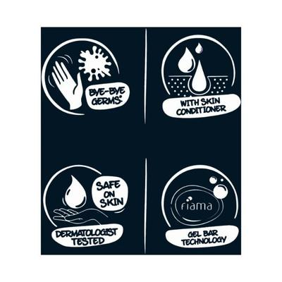 Fiama Men Gel Bar Active Celebration Pack With 3 Unique Gel Bars, With Skin Conditioners 375 gm - Soaps