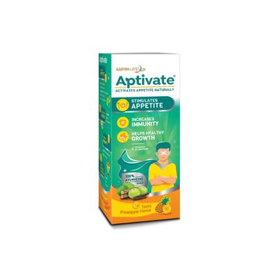 Aptivate Syrup - Tasty Pineapple Flavour 450 ml - Speciality Medicines