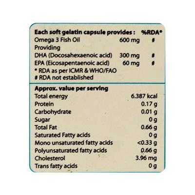 ULTRA OMEGA 3 Capsule 10's - Supplements-Vam