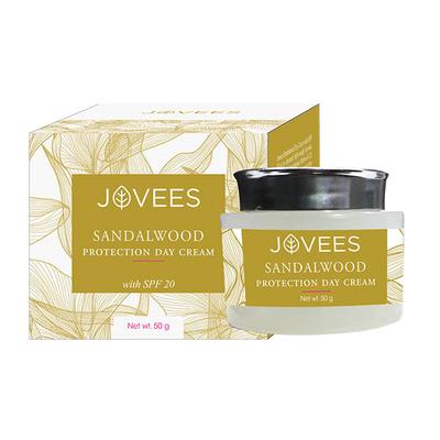 Jovees Sandalwood Protection Day Cream (spf-20) 50gm - Face Creams