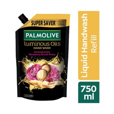 Palmolive Luminous Oils Invigorating Liquid Hand Wash Refill Pack 750 ml - Hand Wash & Soaps