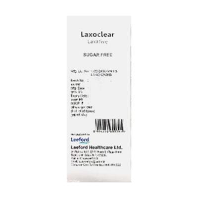 Laxoclear Sugar Free Laxative Oral Solution 120ml - Constipation-Lax