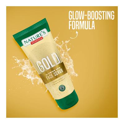Nature's Essence Face Scrub - Gold Glowing skin 65 ml - Face Scrubs