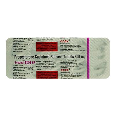 EVAZEAL SR 300mg Tablet 10's - Hormonal Therapy-Oes