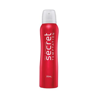 Secret Temptation Zeal Deodorant for Women 150 ml - Women Deodorants/Roll-Ons