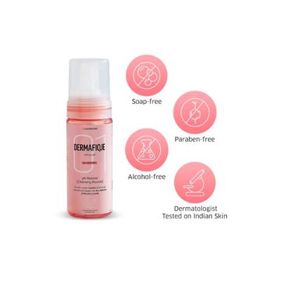Dermafique Ph Restore Cleansing Mousse for All Skin Types 150 ml - Face Wash & Cleansers