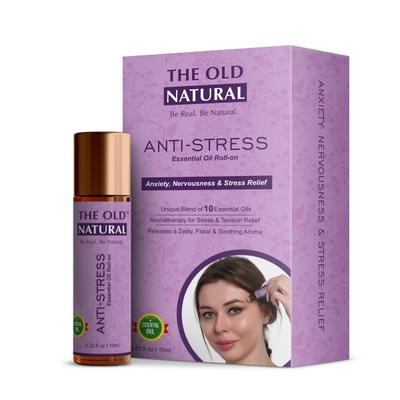The Old Natural Anti Stress Essential Oil Roll On 10 ml - Essential Oils