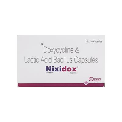 Nixidox Capsule 10'S - Bacterial Infections-Tet
