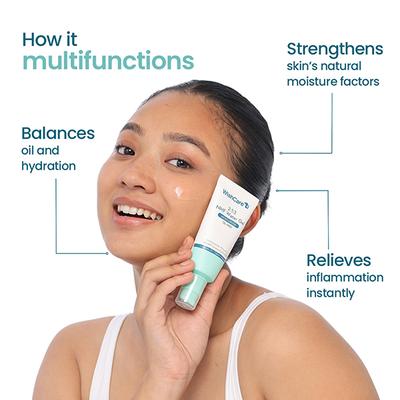 Wishcare 2.1.3 NMF Oil Free Water Gel Moisturizer for Oily & Acne Prone Skin with Niacinamide (50ml) - Face Moisturizers