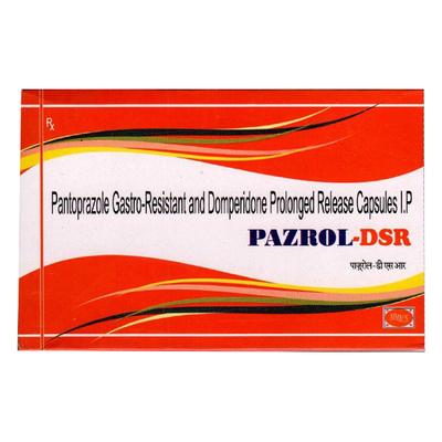 PAZROL DSR Capsule 10's - Ulcer/Reflux/Flatulence-Aaa