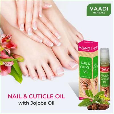 Vaadi Herbals Nail & Cuticle Oil 10 ml - Manicure & Pedicure Kits