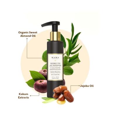 Kama Ayurveda Kokum Almond Cleansing Shower Oil 50 ml - Shower Gels & Body Wash