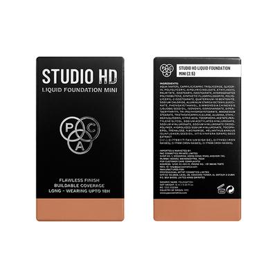 PAC Studio HD Liquid Foundation Mini Dewy Satin Finish Medium Buildable Coverage - 2.5 9 ml - Foundation