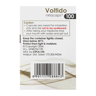 VOLTIDO 100 Rotacap 30's - Asthma/COPD-Ast