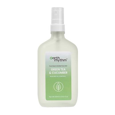 Earth Rhythm Green Tea & Cucumber Face Mist 15 gm - Face Mists